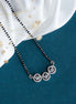 Mangalsutra - Luminous Vow Rhodium Mangalsutra - Opal Touch