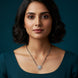 Lunar Glow Mangalsutra - Opal Touch