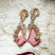 Earrings - Lush Leaf Lustre Earrings - Opal Touch