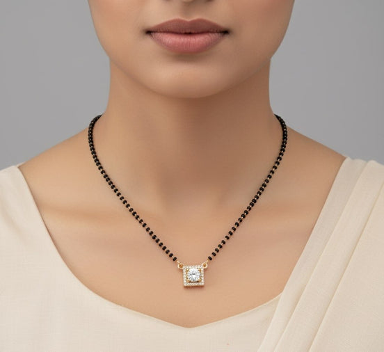 Lustrous Bond Mangalsutra - Opal Touch