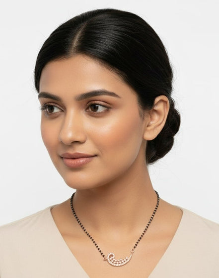 Lustrous Embrace Mangalsutra - Opal Touch