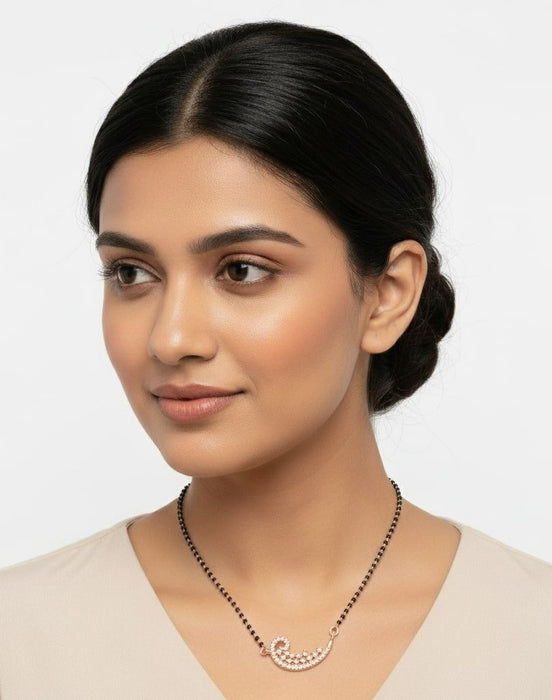 Lustrous Embrace Mangalsutra - Opal Touch