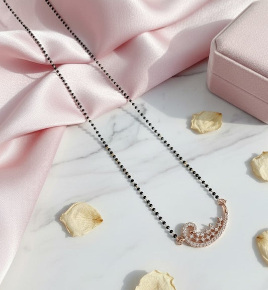 Lustrous Embrace Mangalsutra - Opal Touch