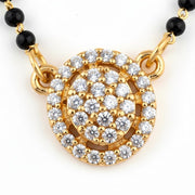 Luxuriant Golden Mangalsutra - Opal Touch
