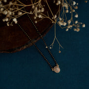Mangalsutra - Luxuriant Golden Mangalsutra - Opal Touch