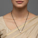 Luxuriant Golden Mangalsutra - Opal Touch