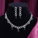 Luxury AD Jewelry Set with Earrings - Opal Touch
