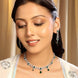 Luxury AD Jewelry Set with Earrings - Opal Touch