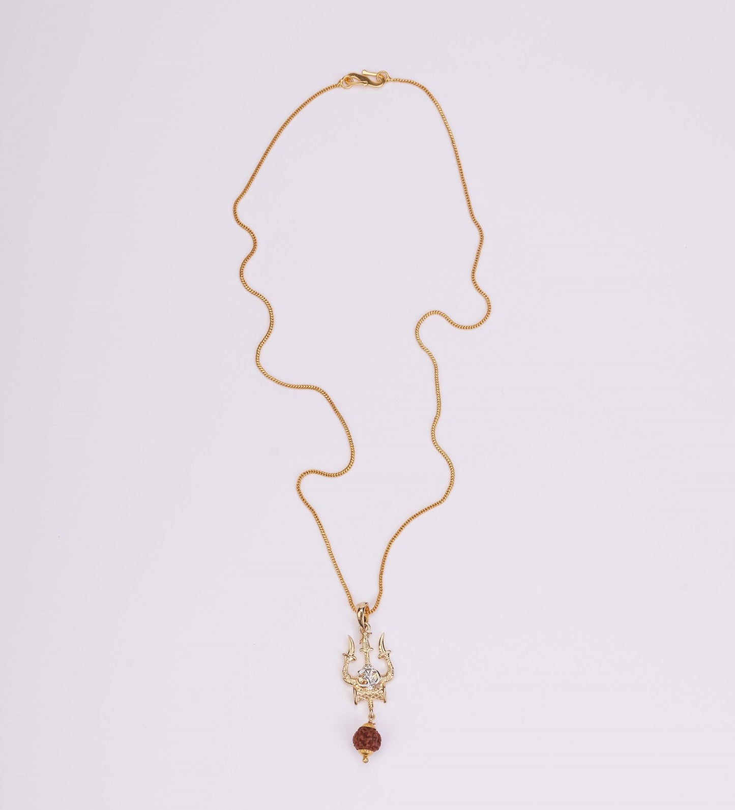 Locket Set - Mahadev Gold Plated Locket Set - Opal Touch