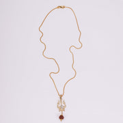 Locket Set - Mahadev Gold Plated Locket Set - Opal Touch