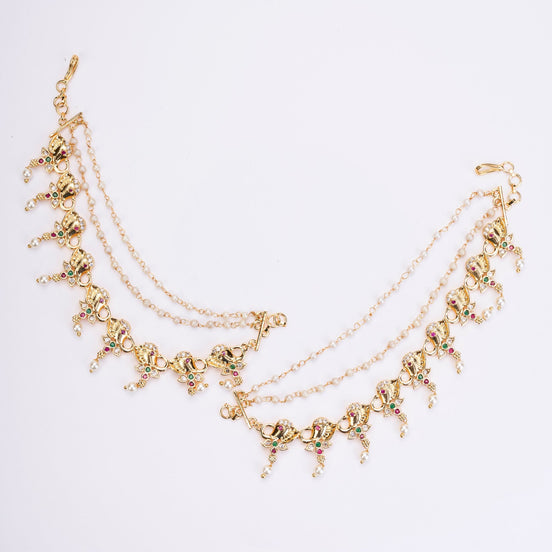 Kaan Chain - Majestic Trunk Hair Chains - Opal Touch
