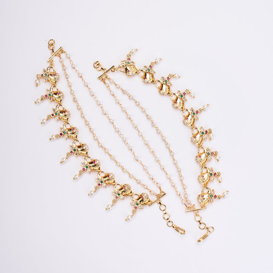 Kaan Chain - Majestic Trunk Hair Chains - Opal Touch