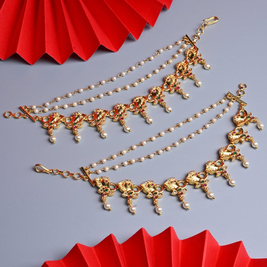 Majestic Trunk Hair Chains - Opal Touch