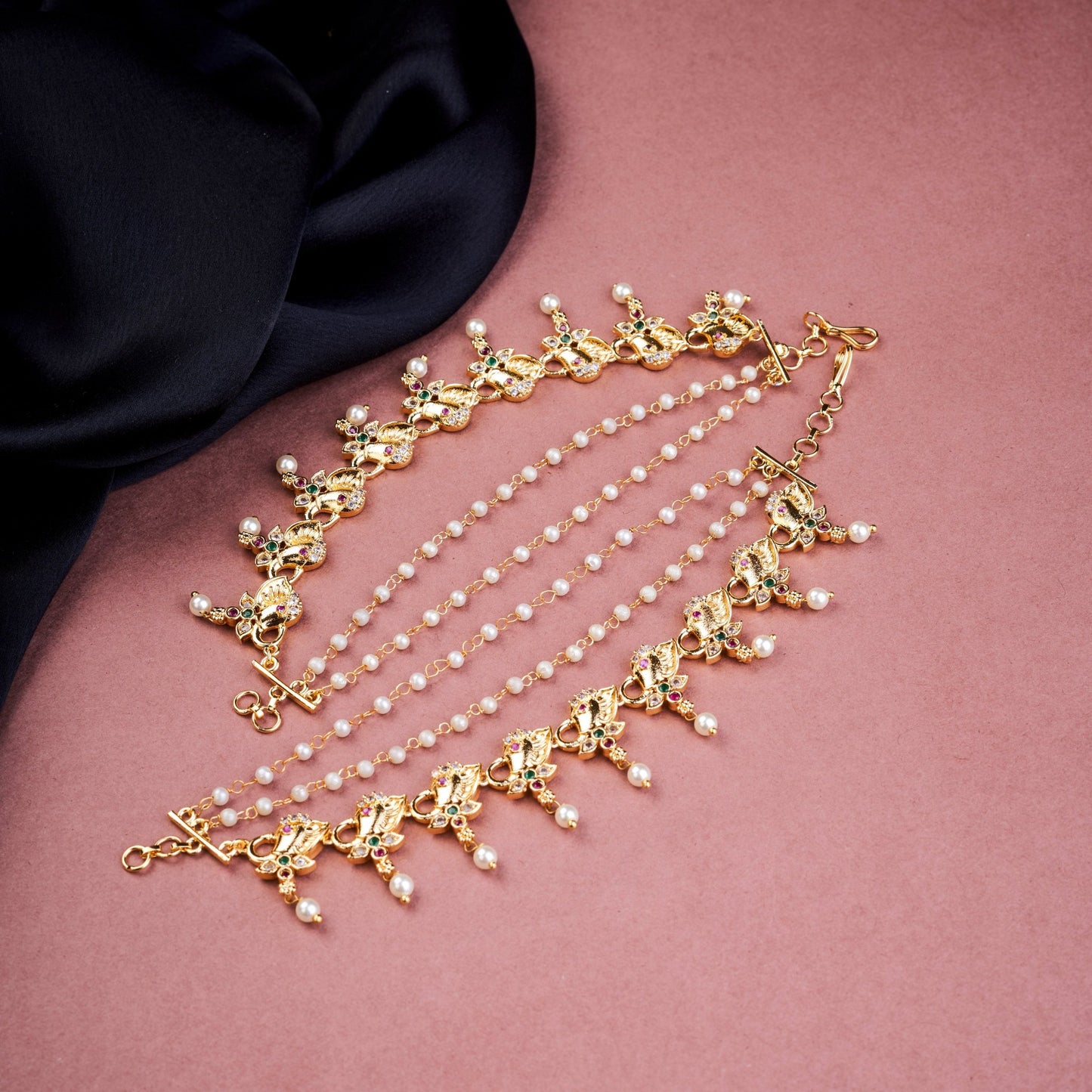 Kaan Chain - Majestic Trunk Hair Chains - Opal Touch