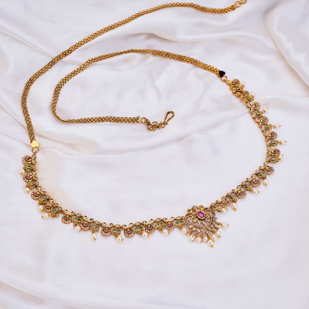 Hip Belt - Mangli Lotus Kamarbandh - Opal Touch