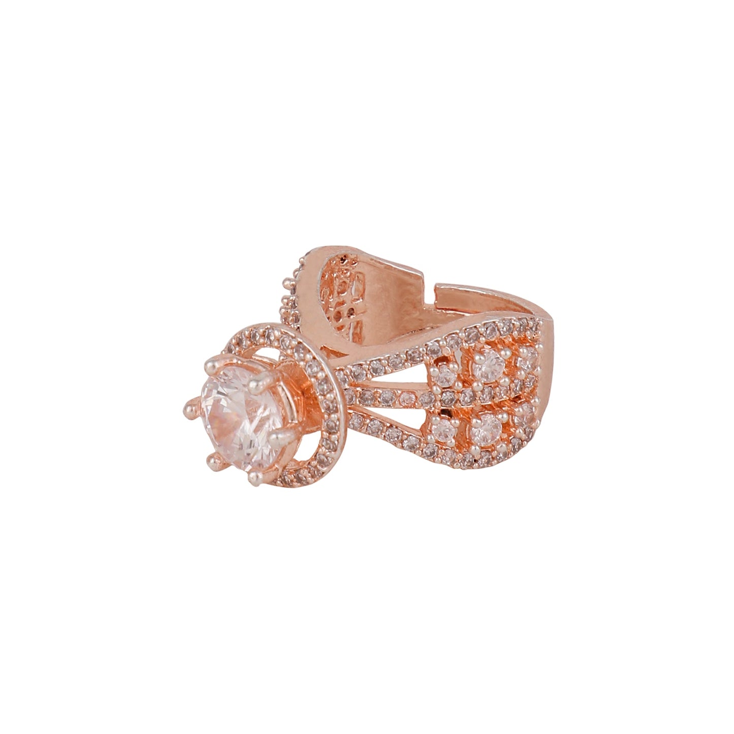 Opal Touch - Marquise Cluster Ring -