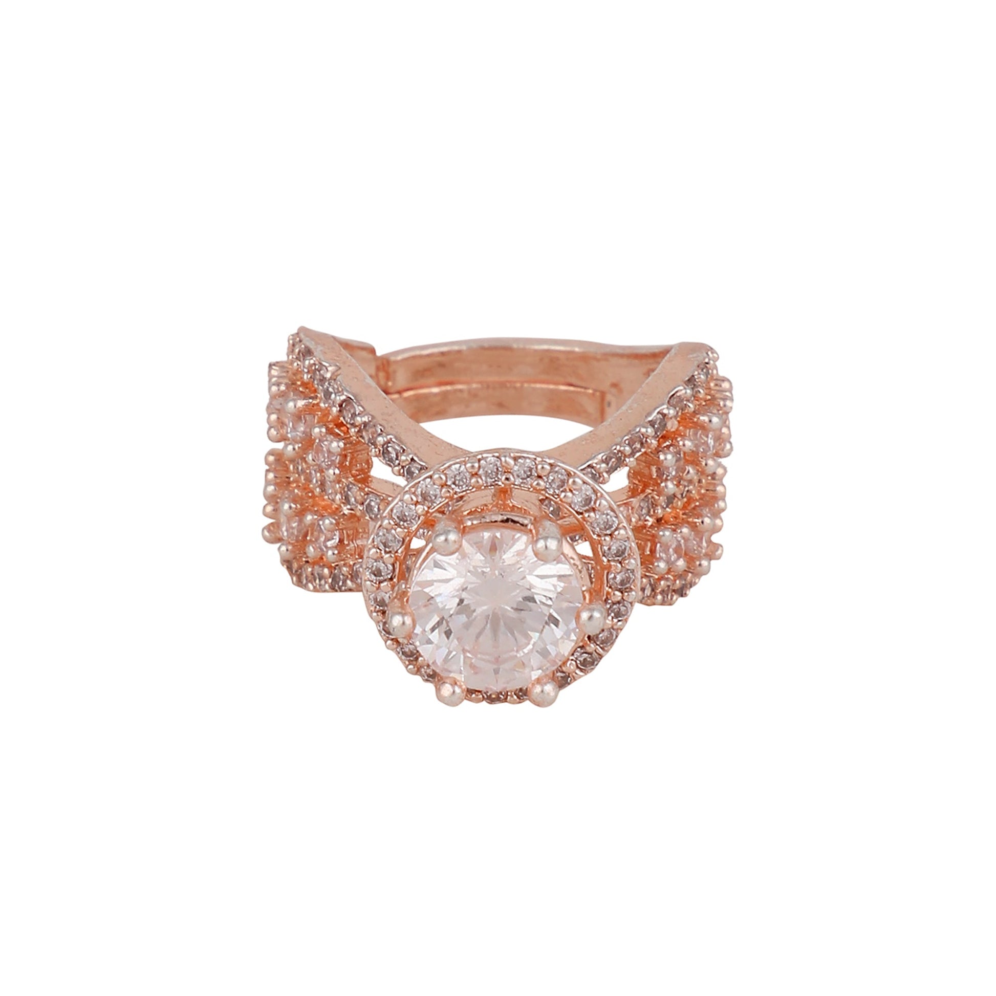 Opal Touch - Marquise Cluster Ring -