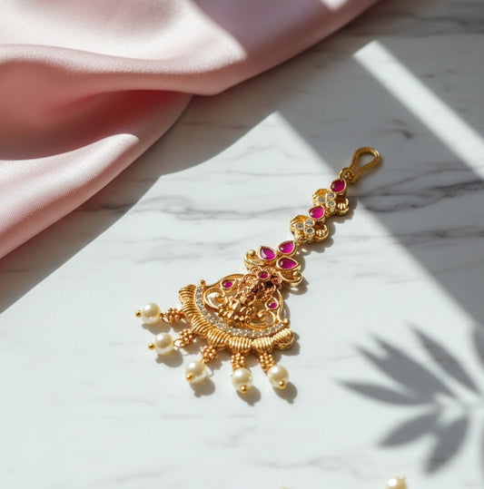 Matte Garnet Glow Tika - Opal Touch