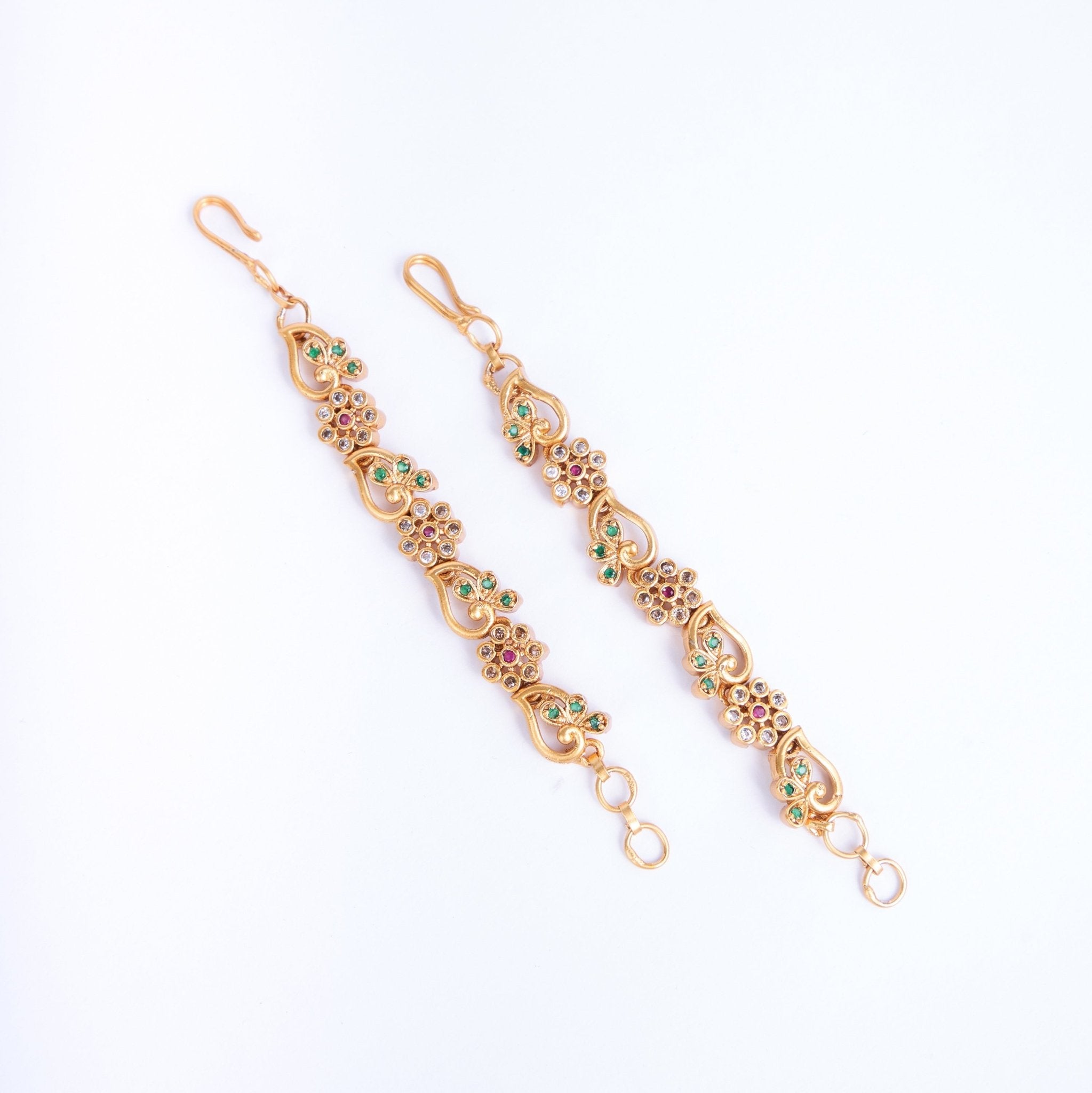 Opal Touch - Matte Marvel Ear Chain - Ear chain (Matil)