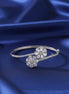 Mesmerizing White Rhodium Bracelet - Opal Touch