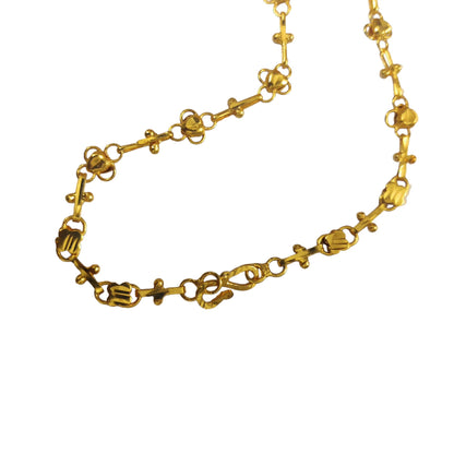 Opal Touch - Micro Gold Plated Chain - Chain