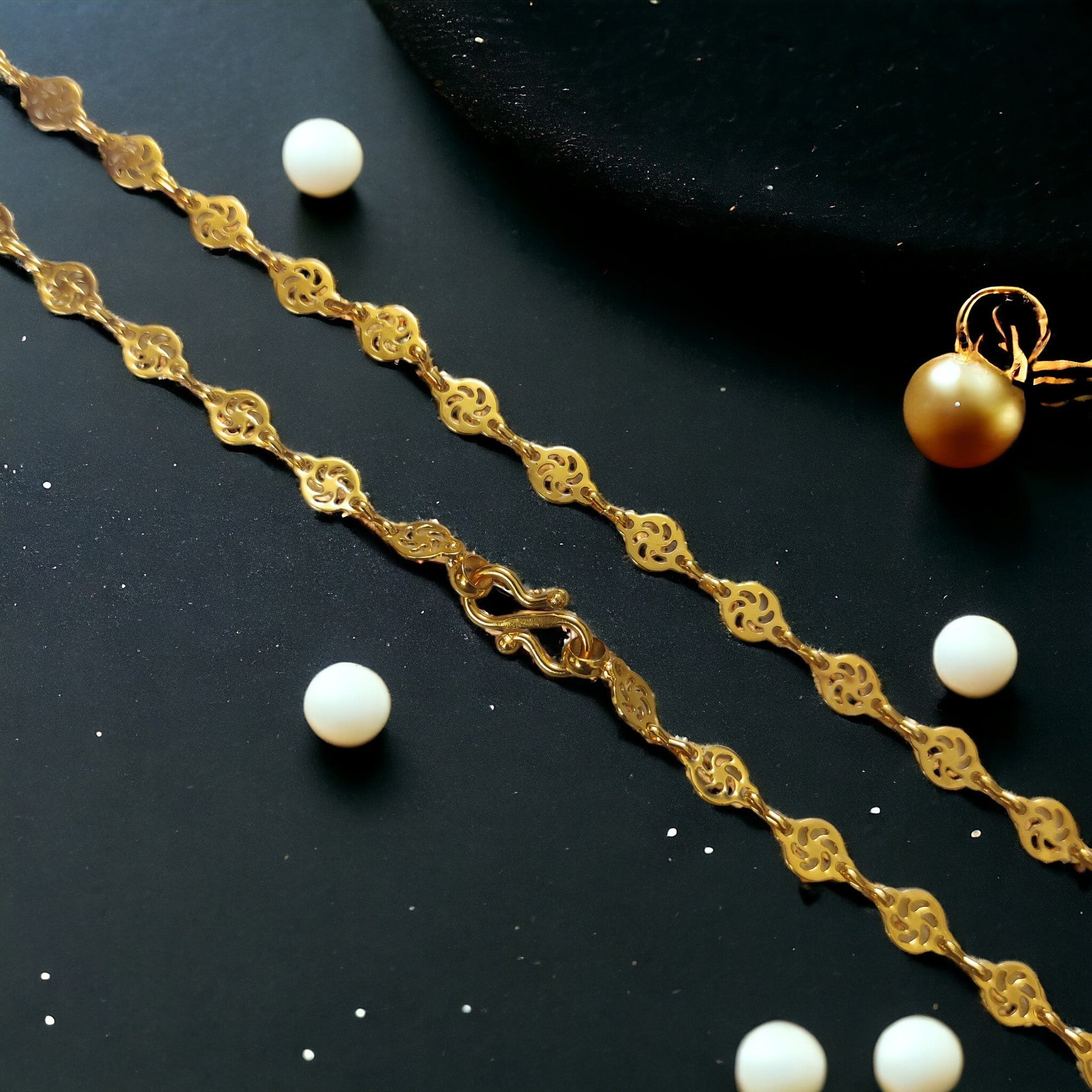 Opal Touch - Micro Gold Plated Chain - Chain