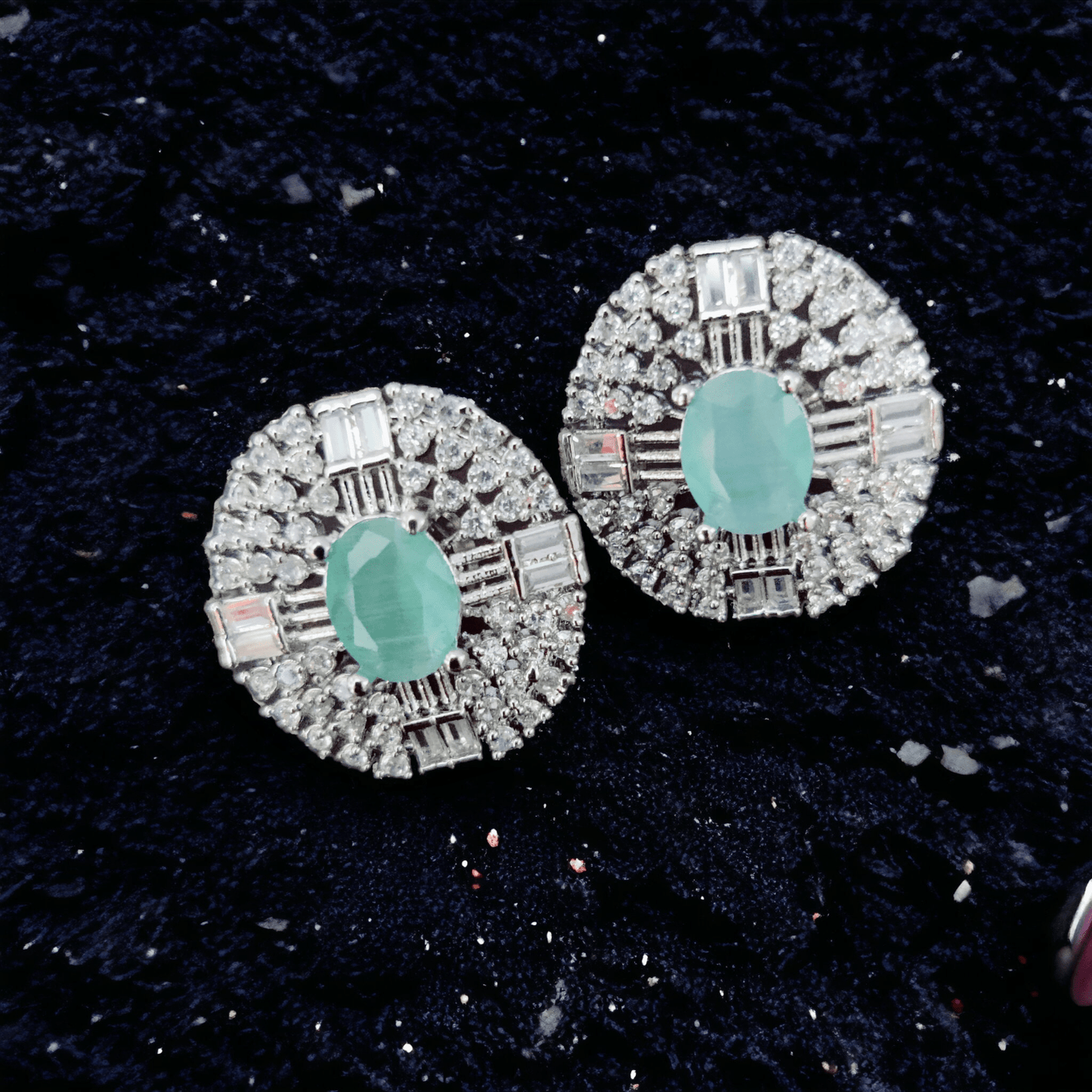 Opal Touch - Milky Way Galaxy Pearls Studs - Studs