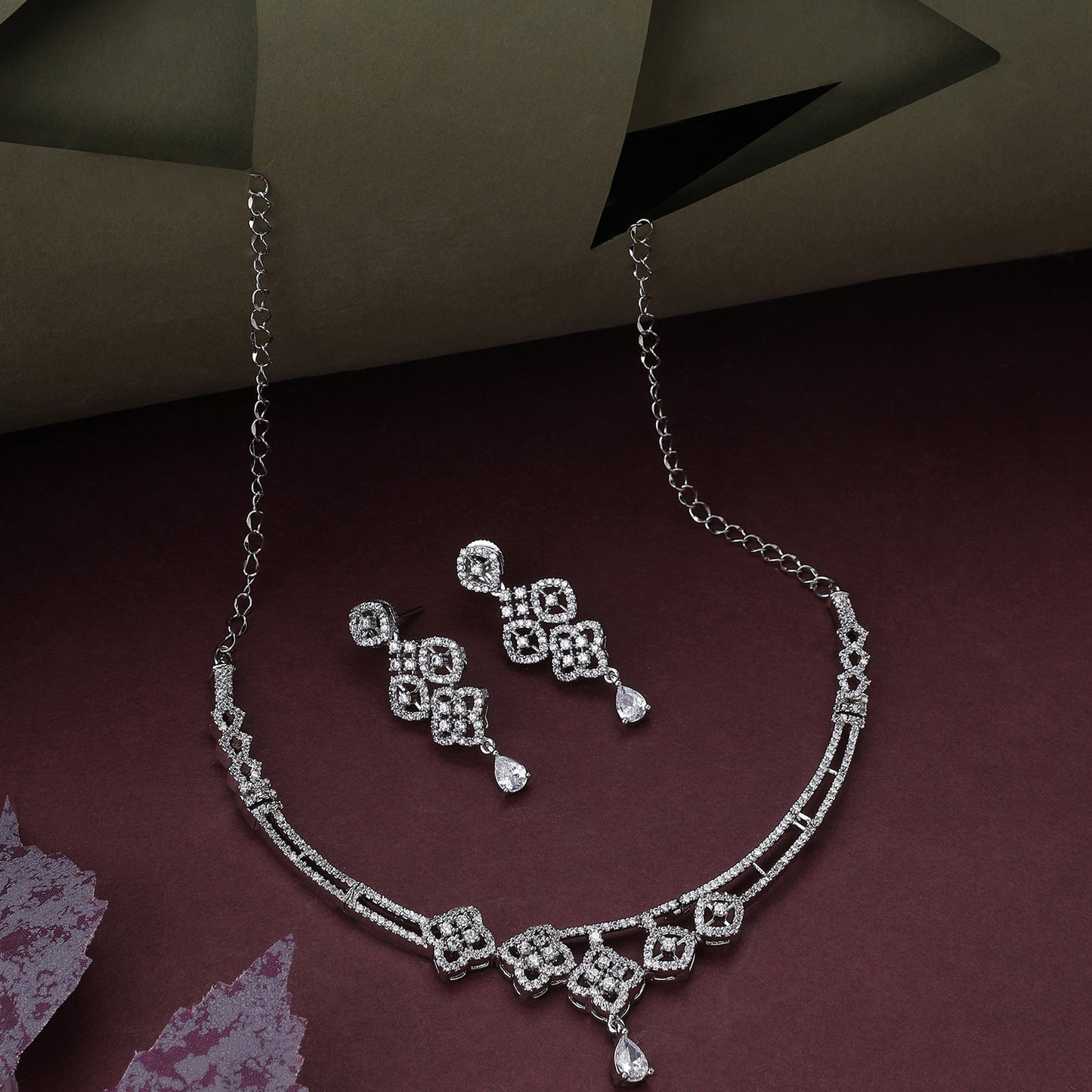 Opal Touch - Minimalist Chain Necklace -