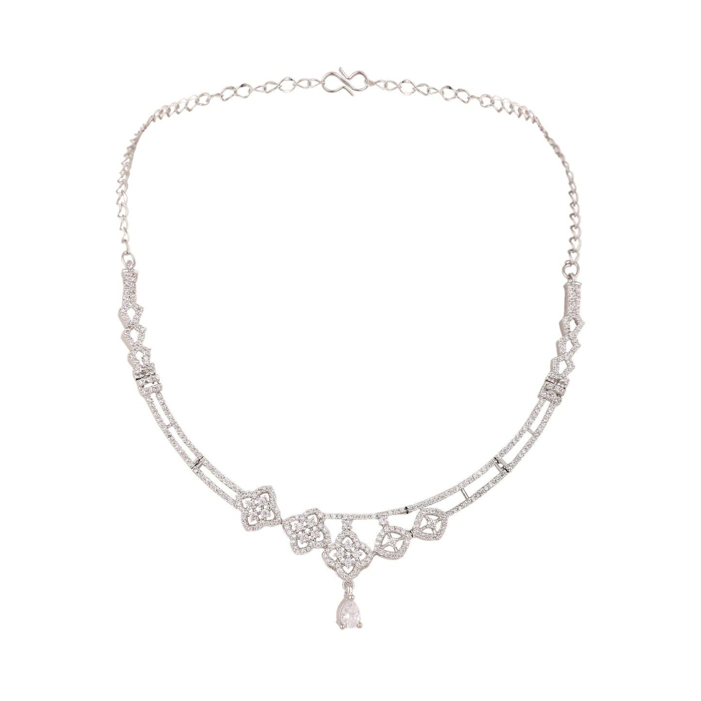 Opal Touch - Minimalist Chain Necklace -