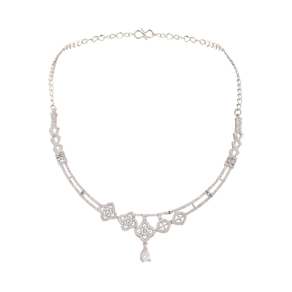 Opal Touch - Minimalist Chain Necklace -