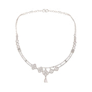 Opal Touch - Minimalist Chain Necklace -