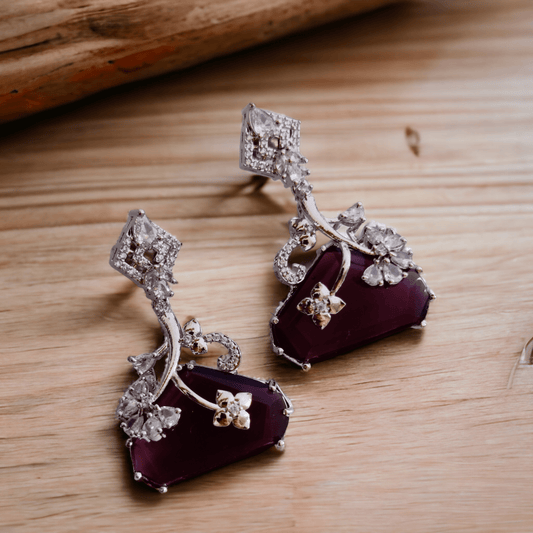 Opal Touch - Mint Green Allure Earrings - Earrings