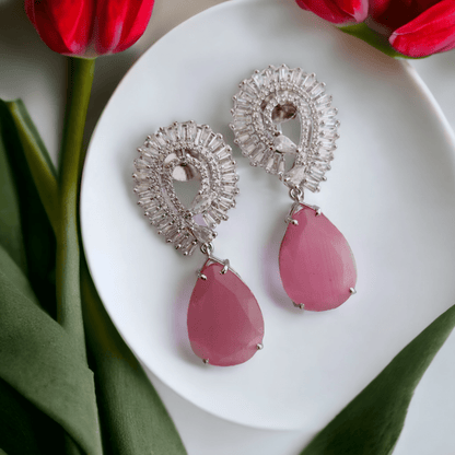 Opal Touch - Mint Green Tranquility Earrings - Earrings