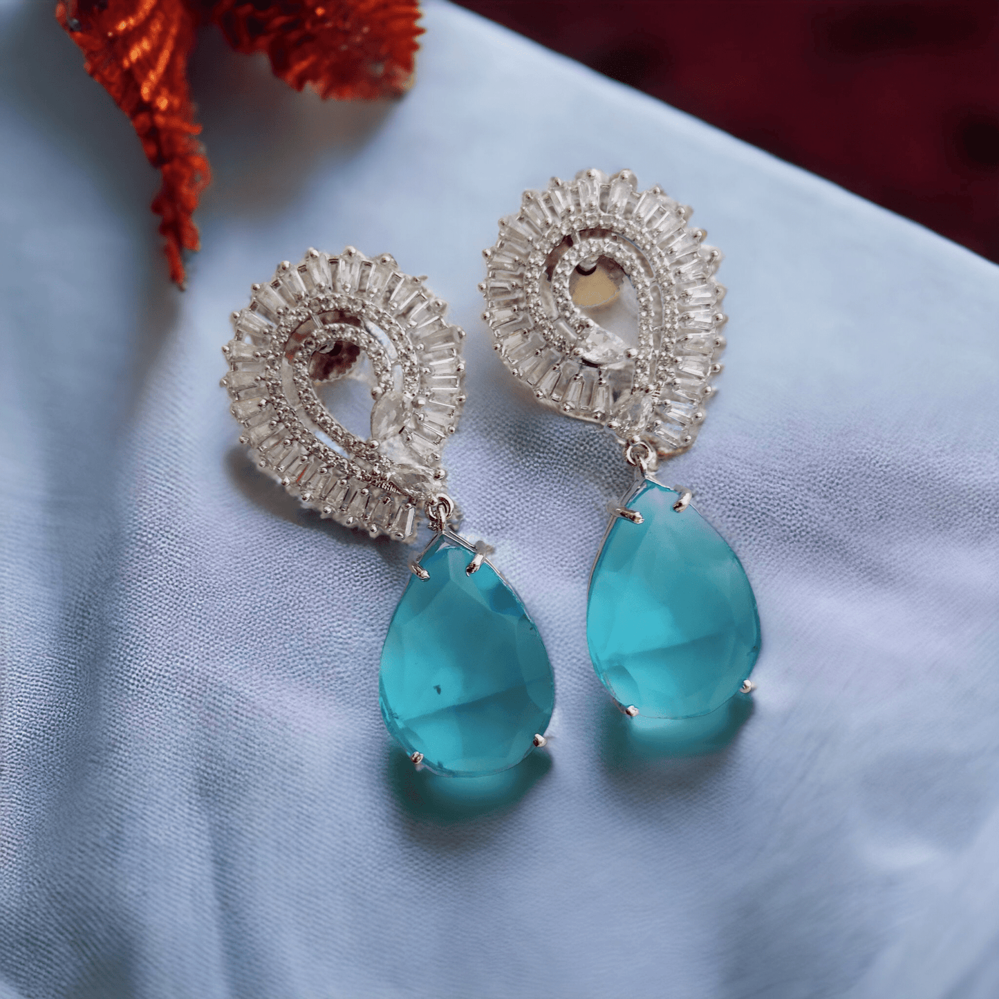 Opal Touch - Mint Green Tranquility Earrings - Earrings