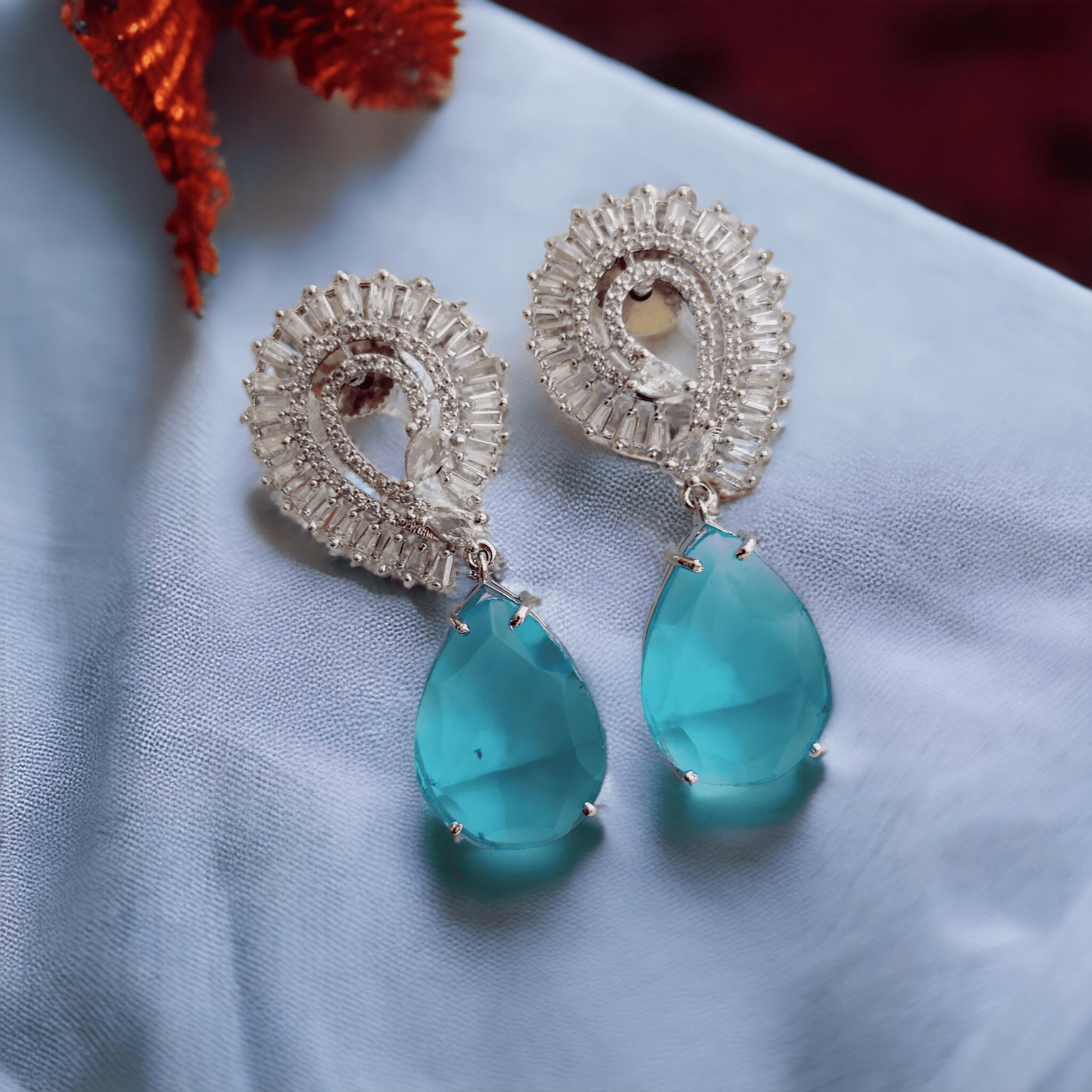 Opal Touch - Mint Green Tranquility Earrings - Earrings