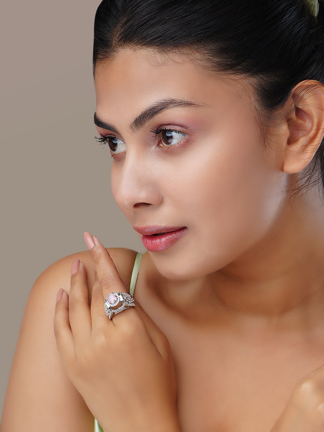 Mint Pink Wedding Elegance - Opal Touch