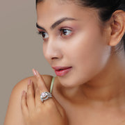 Mint Pink Wedding Elegance - Opal Touch