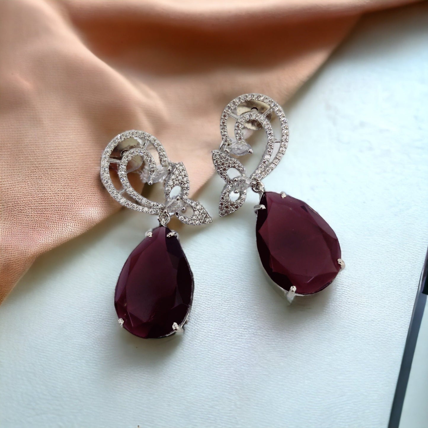 Opal Touch - Minty Enchantment Earrings - Earrings