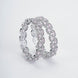 Bangles - Minty Fresh Rhodium Bangles Set (Pack of 2) Mint Pink - Opal Touch