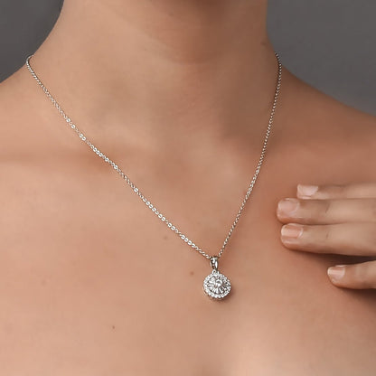 Opal Touch - Modern White Locket Set with Geometric Design - Locket Set