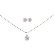 Opal Touch - Modern White Locket Set with Geometric Design - Locket Set