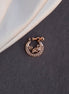 Nose Pin - Moon Rose Gold Screw Nose Pin - Opal Touch