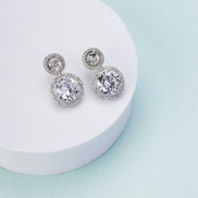 Earrings - Moonbeam Glow Dewdrops - Opal Touch
