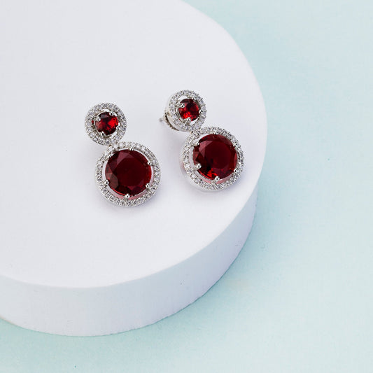 Earrings - Moonbeam Glow Dewdrops - Opal Touch