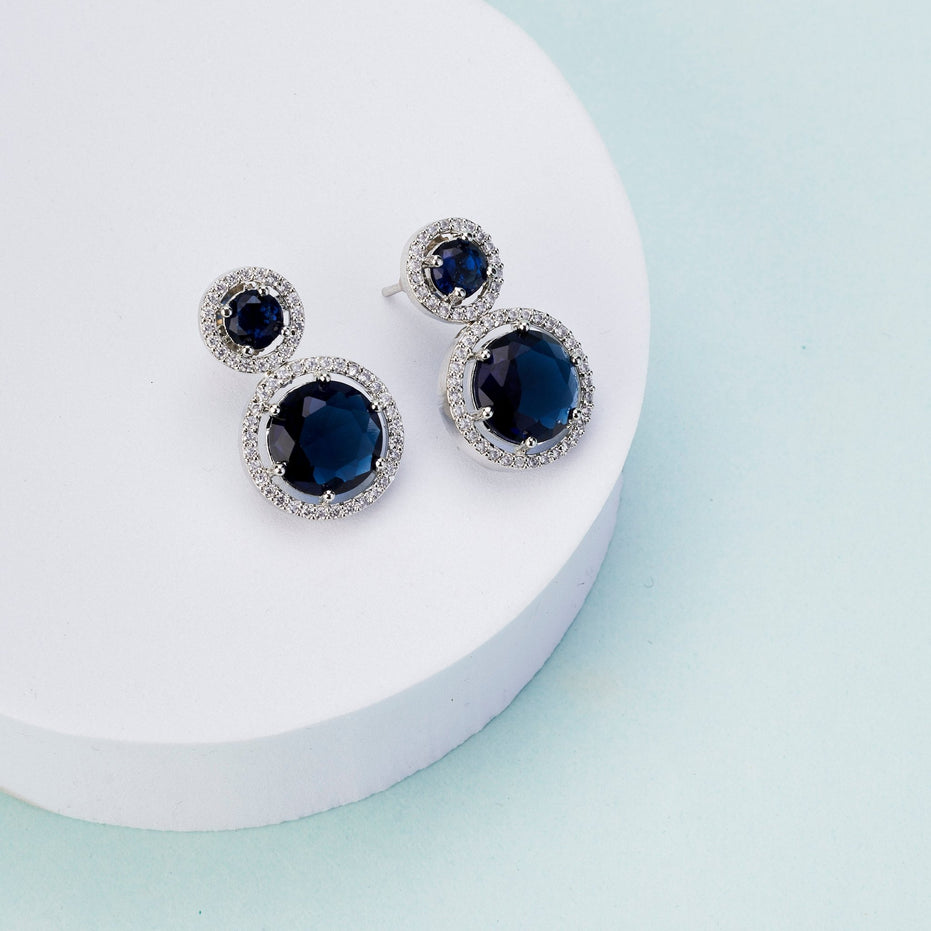 Earrings - Moonbeam Glow Dewdrops - Opal Touch
