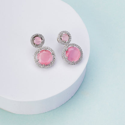 Earrings - Moonbeam Glow Dewdrops - Opal Touch