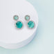 Earrings - Moonbeam Glow Dewdrops - Opal Touch