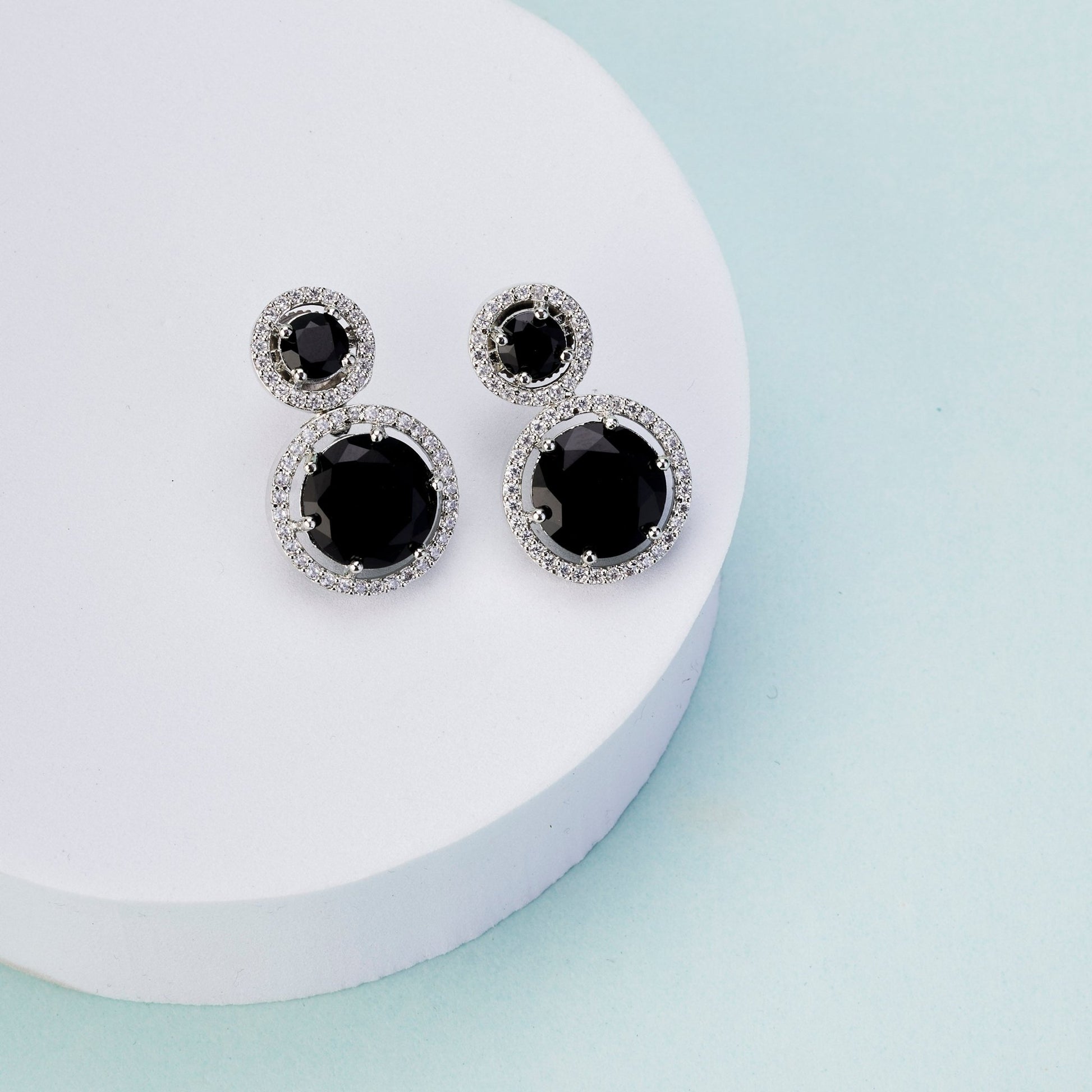 Earrings - Moonbeam Glow Dewdrops - Opal Touch