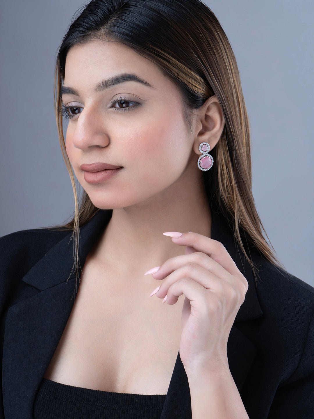 Earrings - Moonbeam Glow Dewdrops - Opal Touch