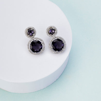 Earrings - Moonbeam Glow Dewdrops - Opal Touch